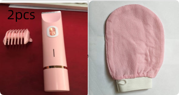 2-in-1 Women's Electric Shaver – Double Head Wet & Dry Body Hair Trimmer for Bikini, Legs & Underarms