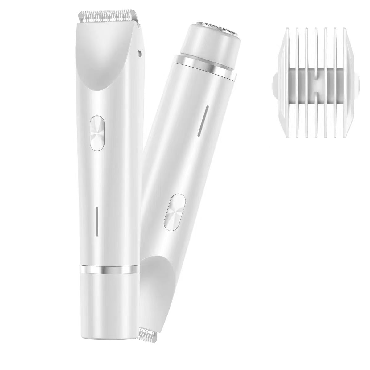 2-in-1 Women's Electric Shaver – Double Head Wet & Dry Body Hair Trimmer for Bikini, Legs & Underarms