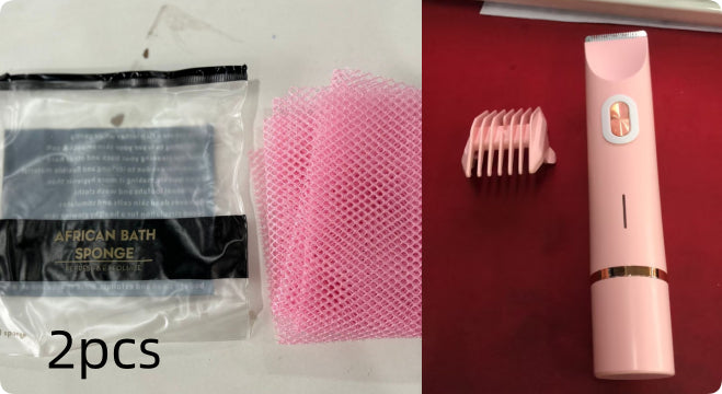 2-in-1 Women's Electric Shaver – Double Head Wet & Dry Body Hair Trimmer for Bikini, Legs & Underarms