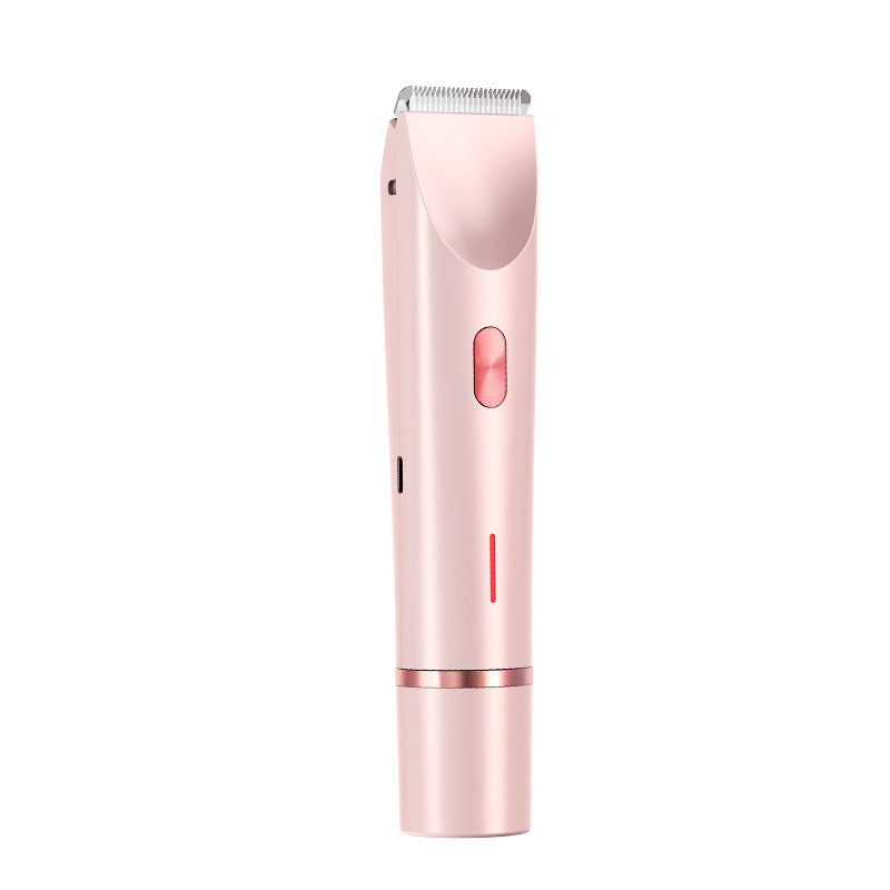 2-in-1 Women's Electric Shaver – Double Head Wet & Dry Body Hair Trimmer for Bikini, Legs & Underarms