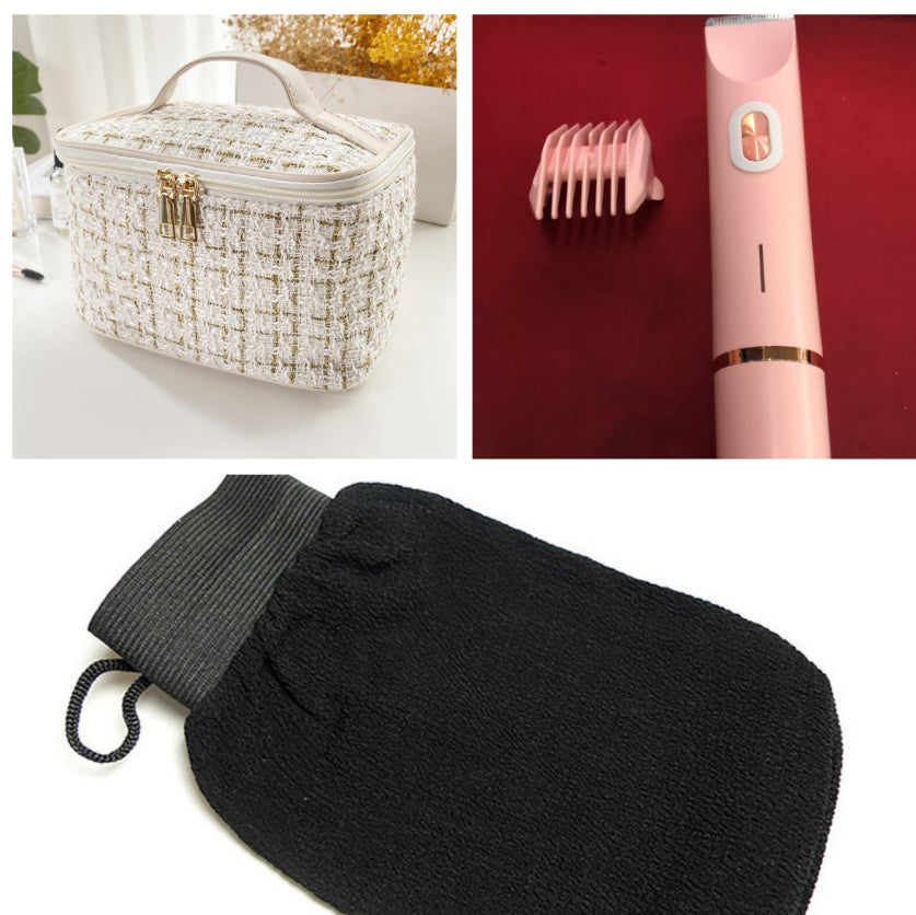 2-in-1 Women's Electric Shaver – Double Head Wet & Dry Body Hair Trimmer for Bikini, Legs & Underarms